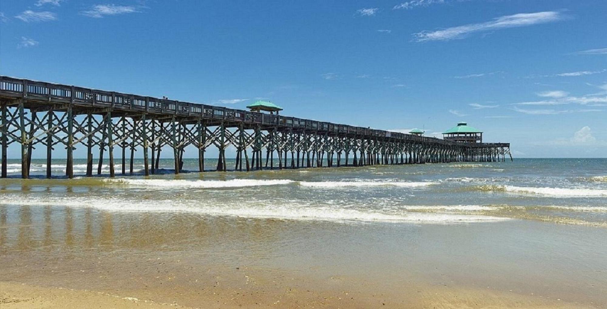 Folly Vacation Great Location, Super Cute & Spacious Apt B Folly Beach Exteriör bild