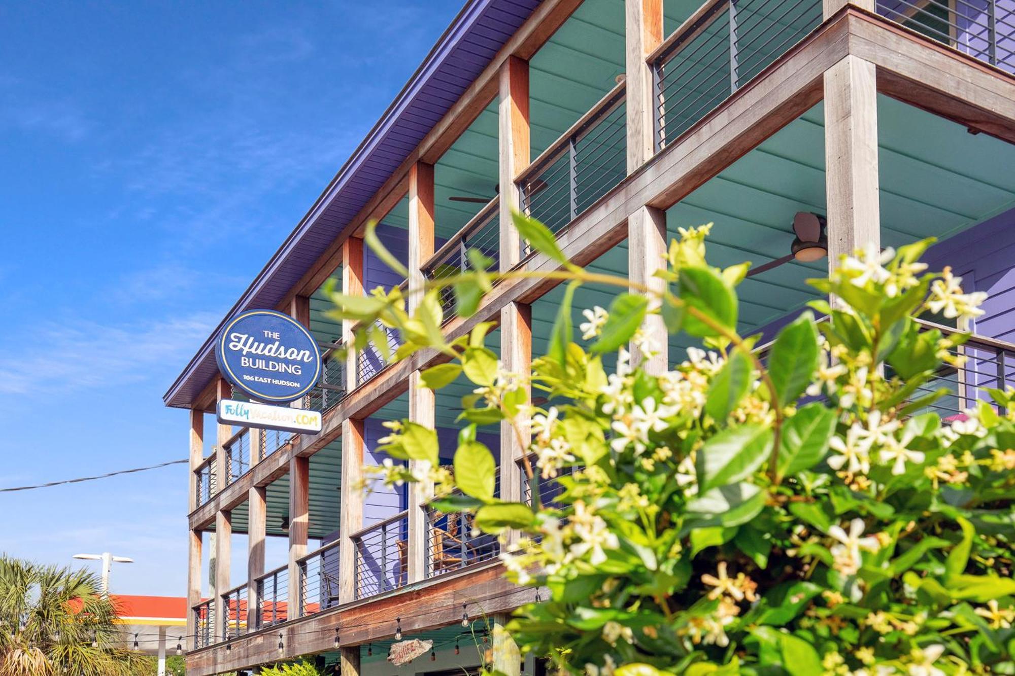Folly Vacation Great Location, Super Cute & Spacious Apt B Folly Beach Exteriör bild